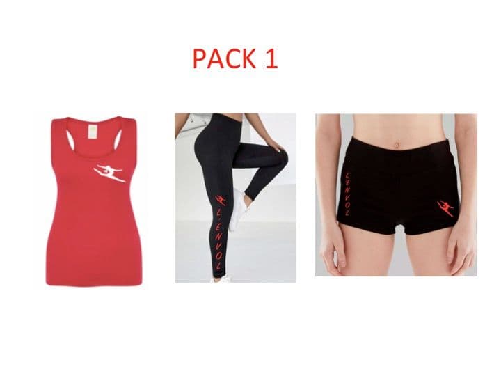PACK 1 (Débardeur - Short - Legging) Enfant 