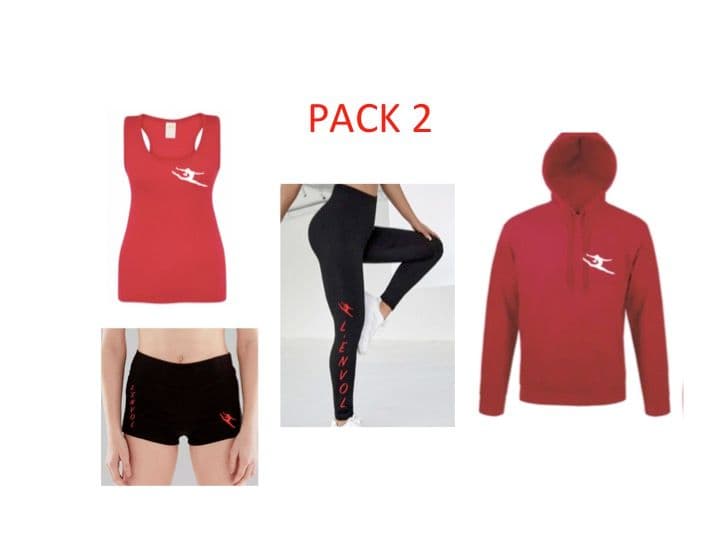 Pack 2 (Sweat - Débardeur - Short - Legging) Adulte